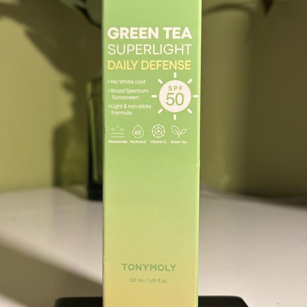 TONYMOLY Green Tea Daily Defense SPF 50 Sunscreen